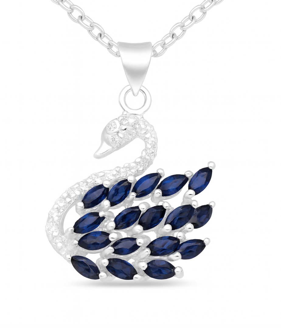 Silver necklace Grace